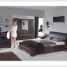 Кровать 140*200 со скамейкой CORINO Mebin