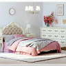 Кровать с мягким изголовьем 120*200 Romantic Kreind