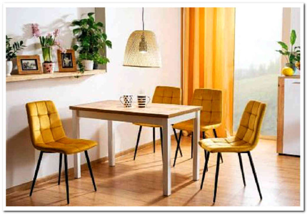 Стол обеденный SIGNAL ADAM 120