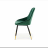 Стул кухонный K437  Halmar (темно-зеленый)