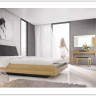 Кровать со скамейкой 140х200  Maganda Mebin