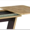 Стол обеденный Signal NIGEL раскладной (дуб вотан/коричневый)