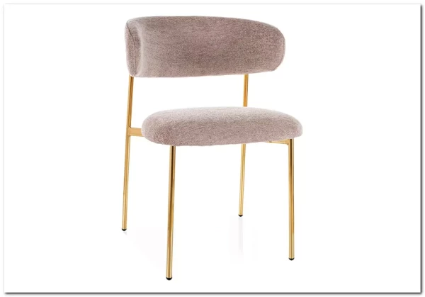 Стул кухонный Signal ELTON Raven 30 (темно-бежевый/золотой)