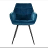 Стул кухонный LILIA VELVET  Signal (бирюзовый/черный)