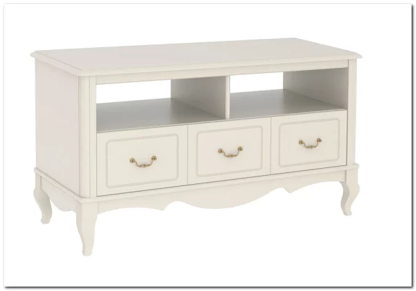 Тумба под ТВ 3 ящика Авиньон из массива бука