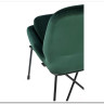 Стул кухонный K454  Halmar (темно-зеленый)