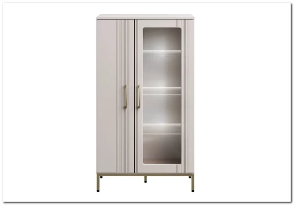 Тумба-витрина Бетти кашемир 1V1D BRW