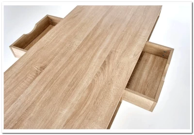 Стол компьютерный HALMAR B48 (дуб сонома/белый)