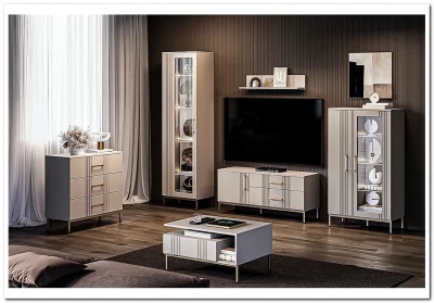 Витрина Бетти кашемир 1V BRW