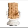Кресло-качалка "ANDREA Relax Medium" /с подушкой TCH White (белый)