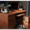 Стол письменный Кентаки каштан BIU2D2S BRW