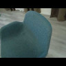 Стул VALENTINO (mod. PC45-2) Turquoise (бирюзовый)/Grey (серый)/чёрный