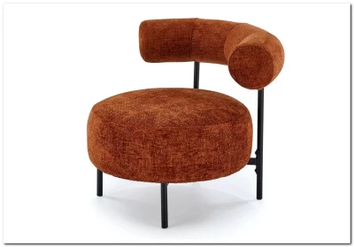 Кресло HALMAR HAZARD корица/черный