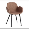 Стул VALENTINO (mod. PC45-2) Brown (коричневый)/чёрный