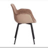 Стул VALENTINO (mod. PC45-2) Brown (коричневый)/чёрный