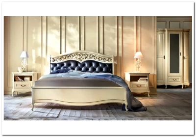 Кровать V-Loze A/N кожа 160x200 Verona Taranko