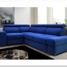Угловой диван Висмут с полупуфом Soft Time 