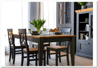 Комод Форест Графит 1 дверь 4 ящика