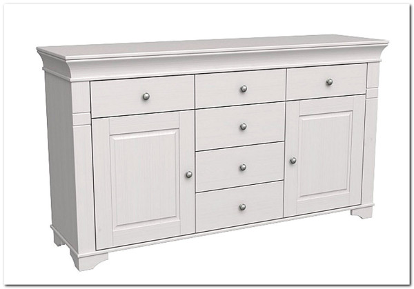 Комод Бейли с 2 дверками и 6 ящиками (массив) 