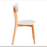 Стул Claire White (Белый) / Natural (натуральный)