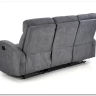 Диван реклайнер OSLO 3S раскладной  Halmar (темно-серый) купить