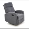 Диван реклайнер OSLO 3S раскладной  Halmar (темно-серый) купить
