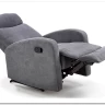 Диван реклайнер OSLO 3S раскладной  Halmar (темно-серый) купить
