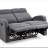 Диван реклайнер OSLO 3S раскладной  Halmar (темно-серый) купить